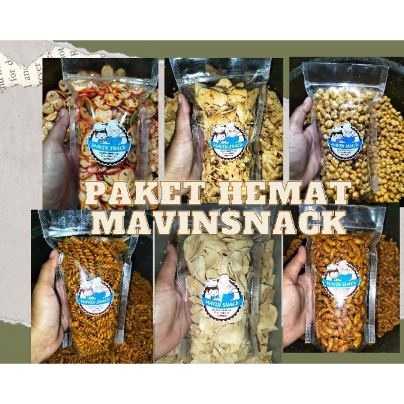 

Paket hemat mavin snack