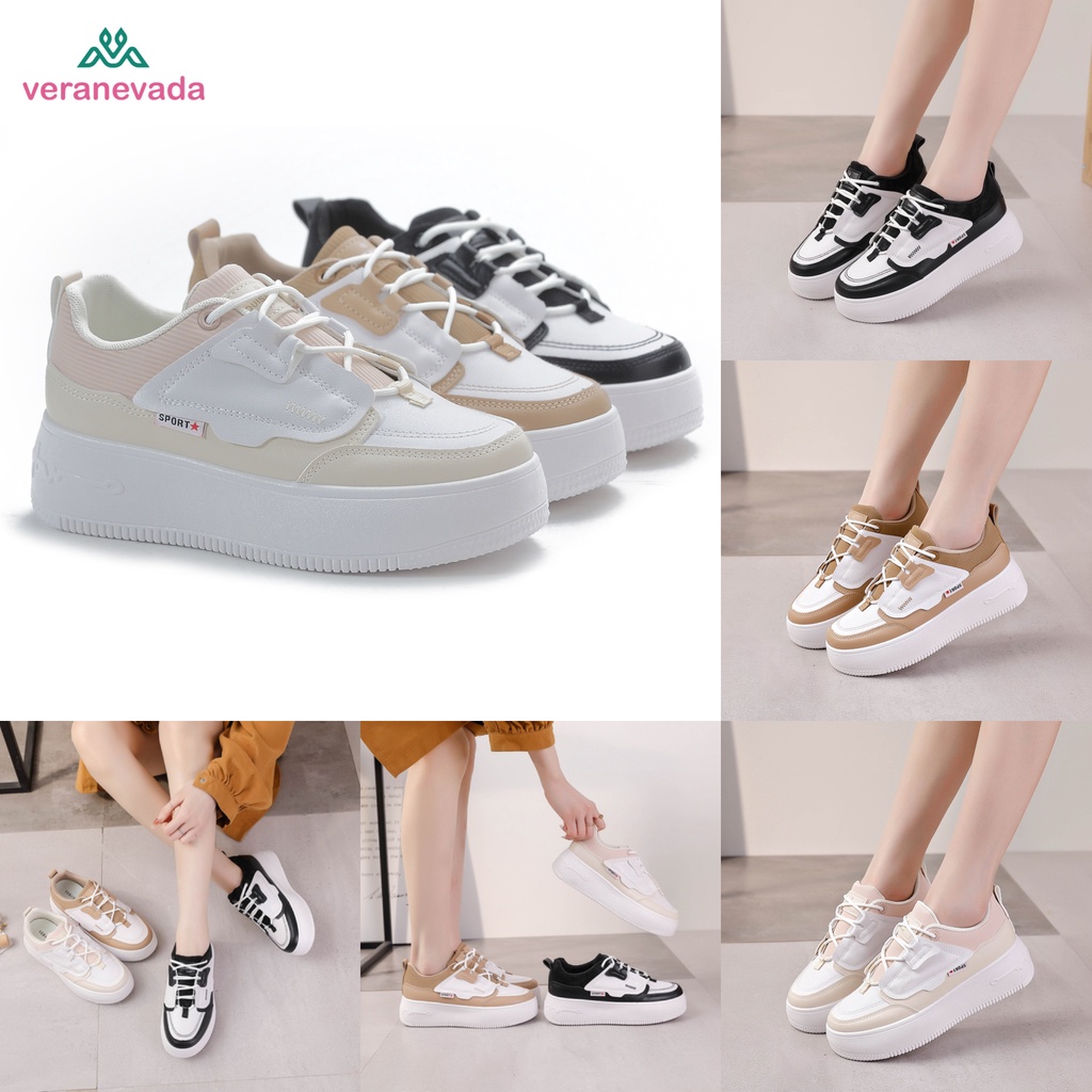 Vera Nevada Sepatu Sneakers Wanita Sport Shoes 2224