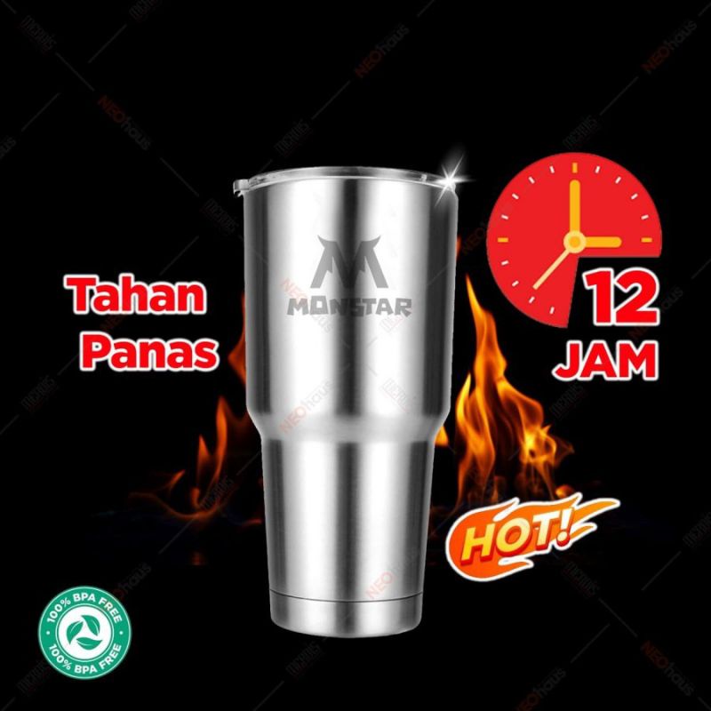 MONSTAR TUMBLER TAHAN DINGIN SAMPAI 24 JAM