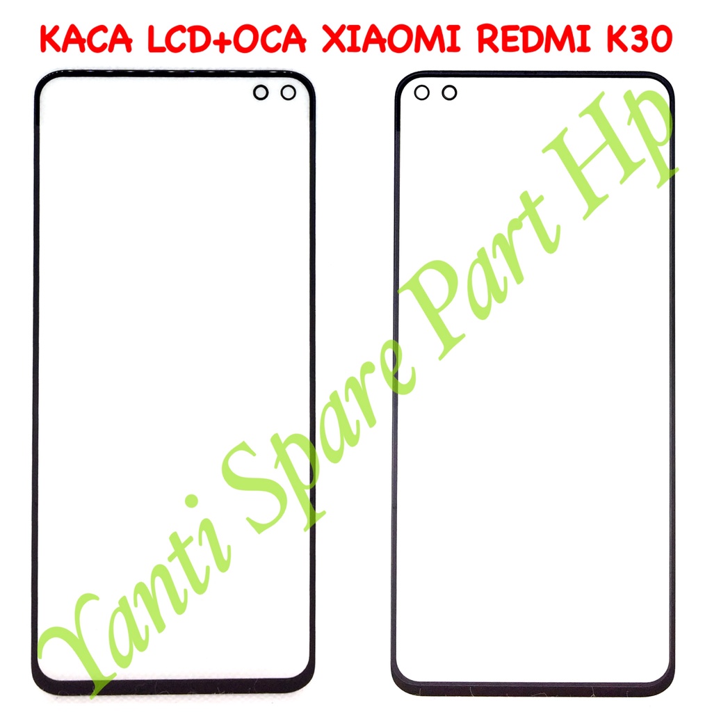 Kaca Lcd Plus Oca Xiaomi Redmi K30 Original Terlaris New