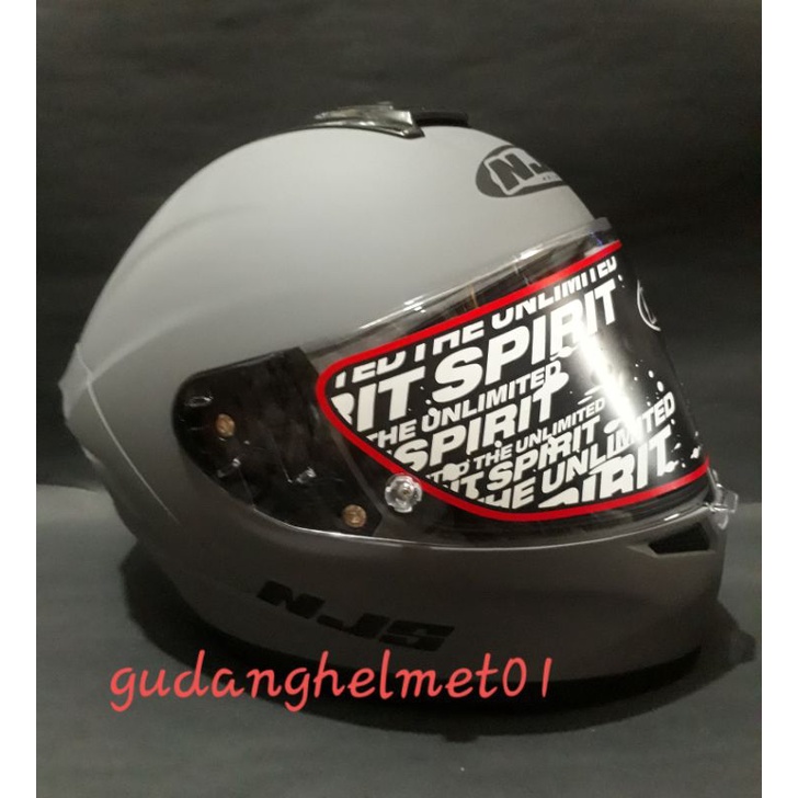 HELM NJS ZX-1  POLOS ORIGINAL FULL FACE TERLARIS