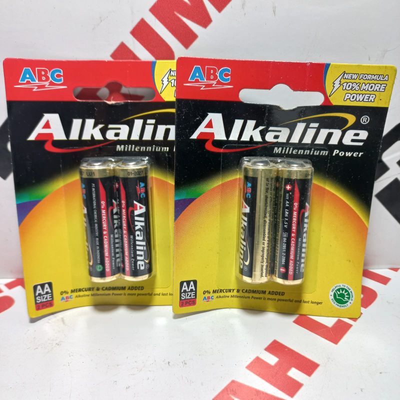 Baterai ABC Alkaline AA/AAA ( 2pcs )