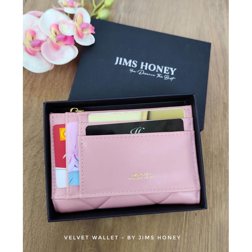 JIMSHONEY DOMPET WANITA VELVET WALLET