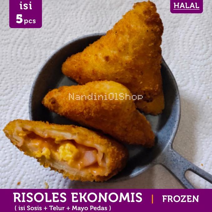 

RISOLES EKONOMIS MAYO PEDAS / Risol Mayo Pedas Frozen / RISOL FROZEN