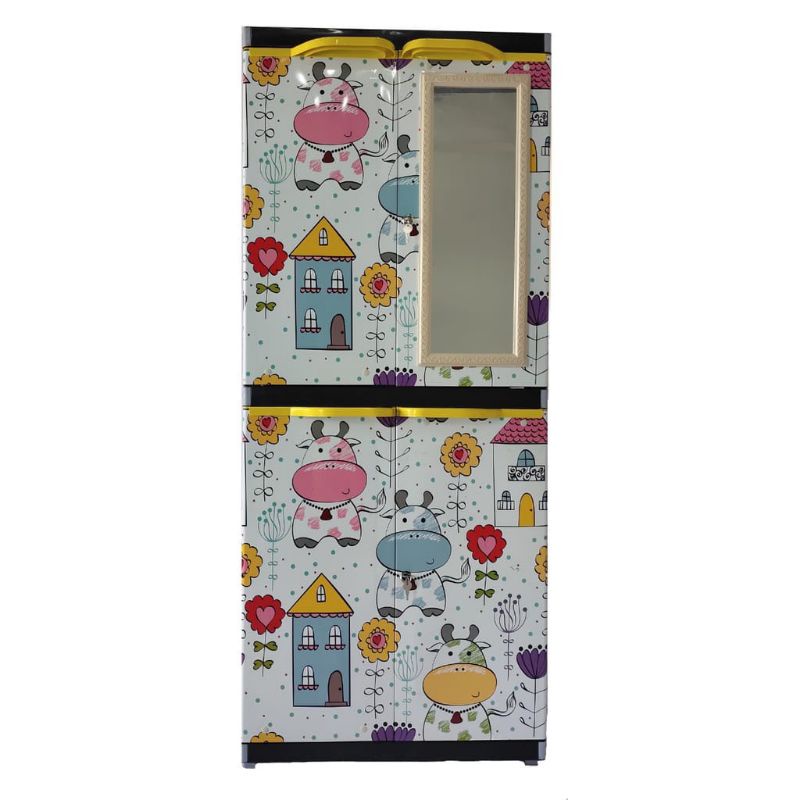 Lemari Miami Orlando Kaca