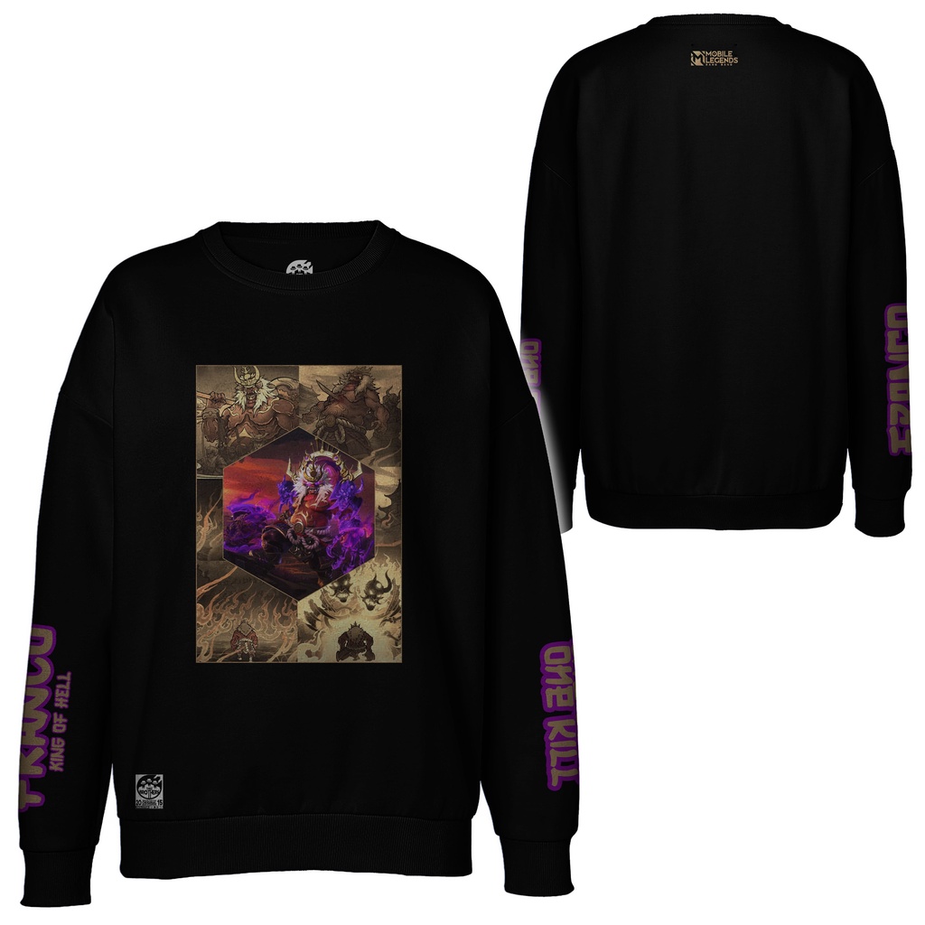 sweater crewneck mobile franco legend sinematik ukuran normal, jumbo dan oversize M-5XL Ready
