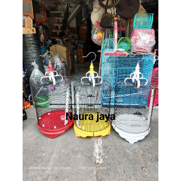 KANDANG SANGKAR BESI BULAT SUPER JUMBO DIAMETER 46