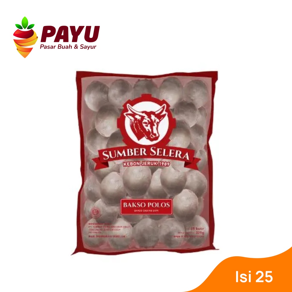 

Bakso Sumber Selera [Bakso Polos] 100% FRESH