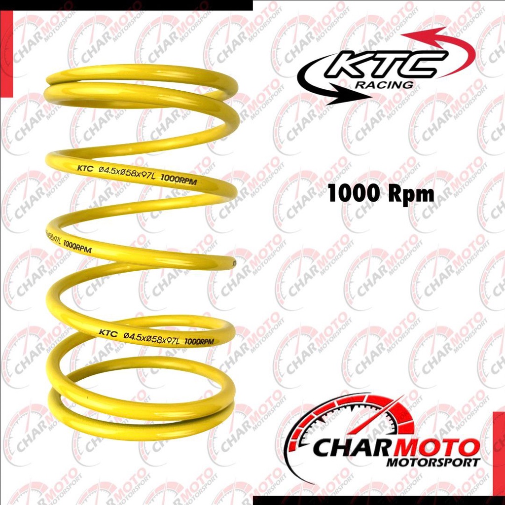 per cvt ktc racing original nmax aerox lexi vario mio scoopy genio dll 1000 1500 2000rpm - charmoto