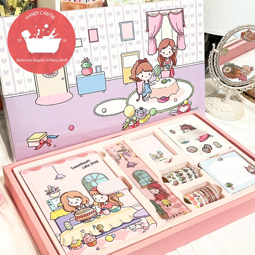 

JURNAL 7 IN 1 SWEETHEART CAKE SHOP ISI BANYAK LUCU IMUT MURAH BAGUS COD TERMURAH