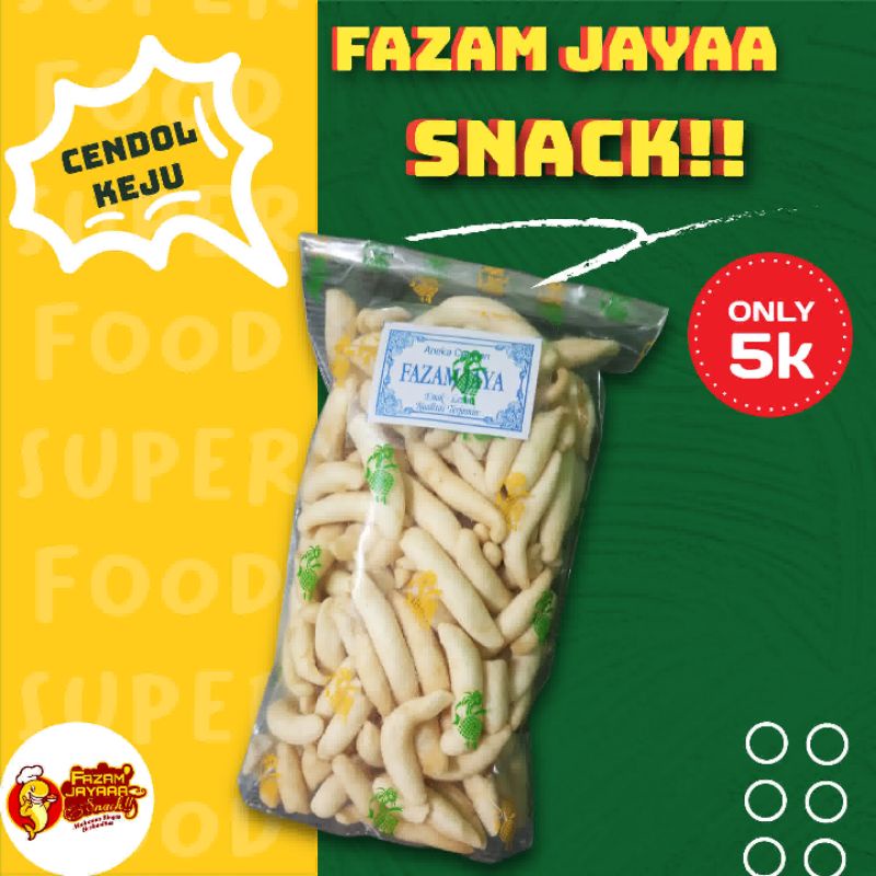 

[Fazam Jayaaa Snack (CENDOL KEJU) ] Aneka Snack SERBA 5000 //camilan Cendol keju//jajanan Cendol keju//snack Cendol keju//makanan ringan CENDOL KEJU