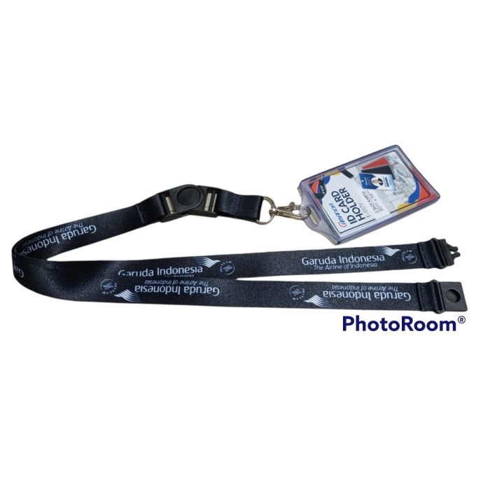 

TERMURAH Lanyard Id Card Garuda Indonesia Biru Dongker