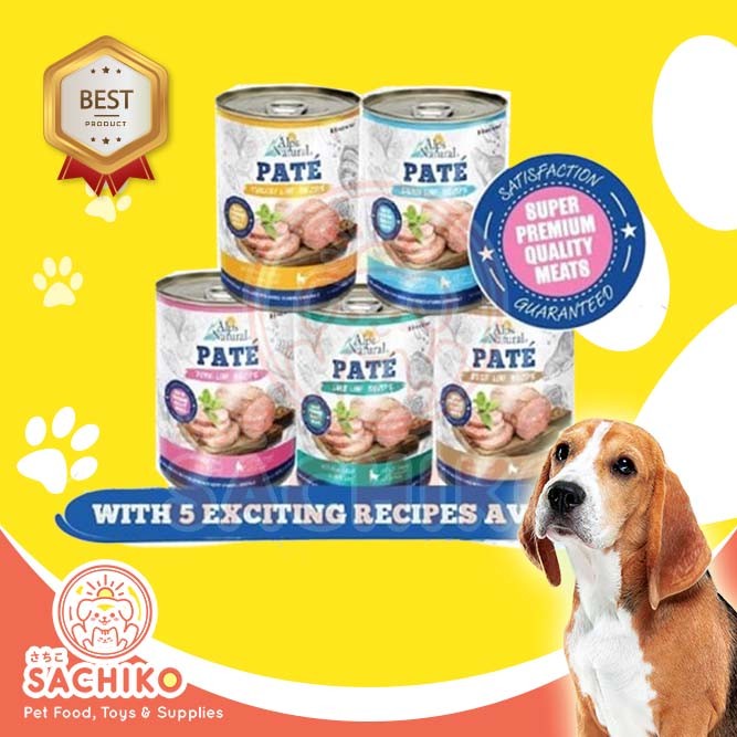MAKANAN ANJING ALPS NATURAL PATE 415 GR [ DOG FOOD ]