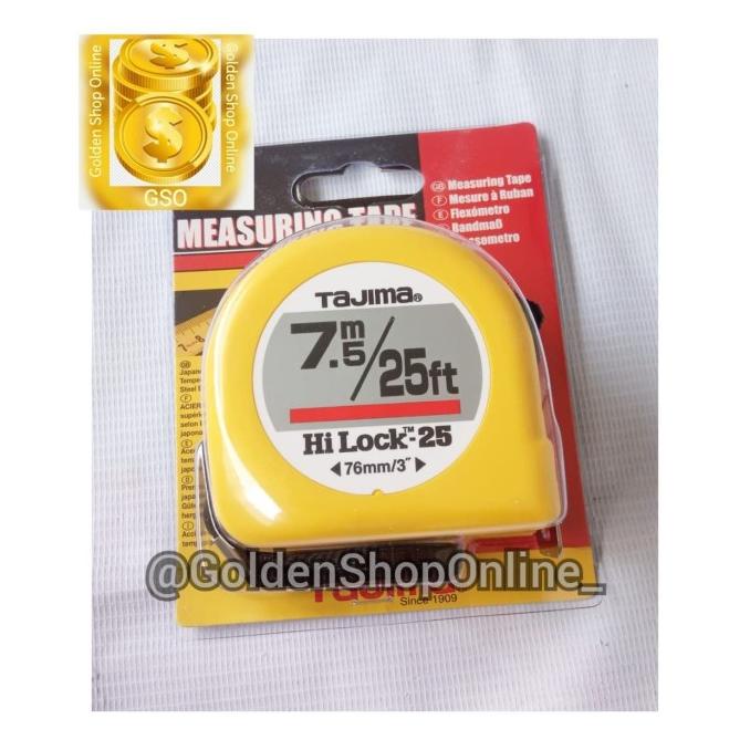 Meteran 7,5 meter Tajima