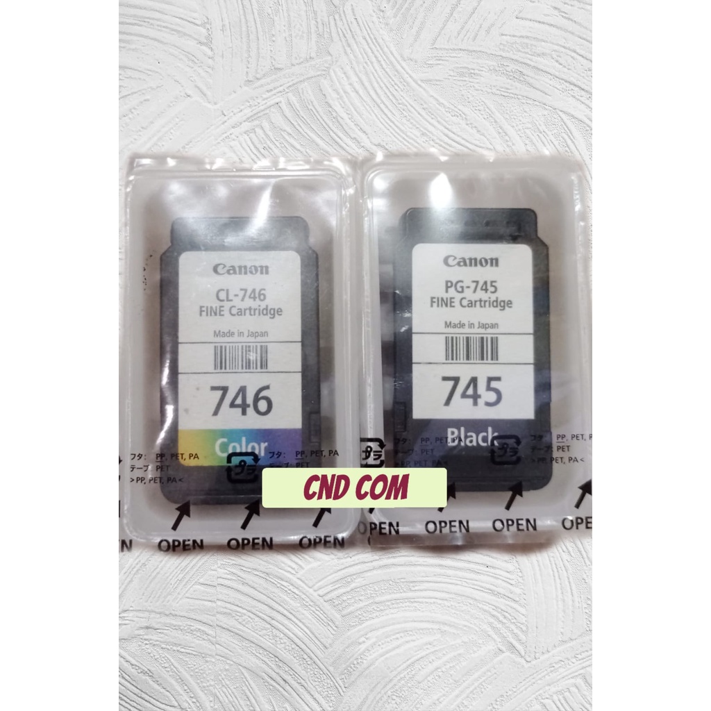 Kosongan Tinta Canon PG 745 & CL 746