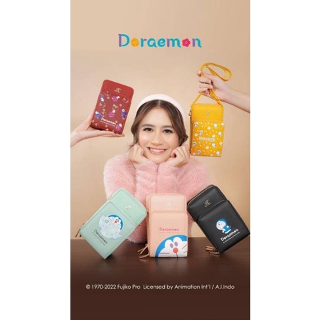 Doraemon Mini Bag Jim's Honey || Tas Selempang Wanita || Tas Hp || Tas  Doraemon
