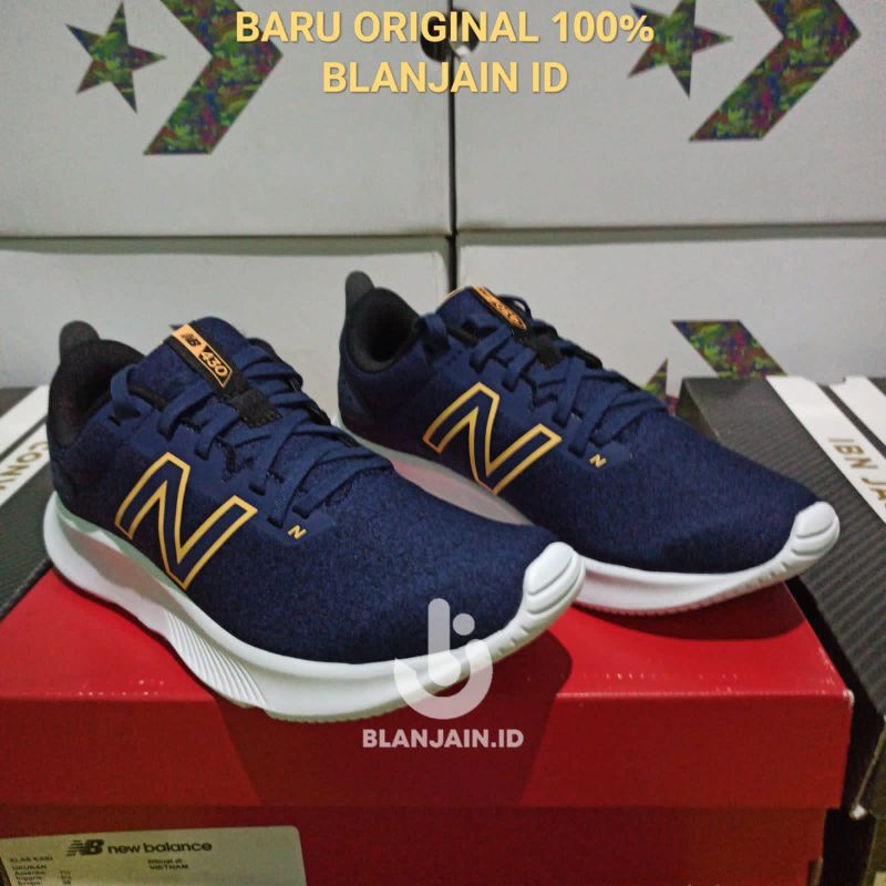 New Balance 430 Original Sepatu Lari Wanita Women's Running Shoes Eclipse with Pink