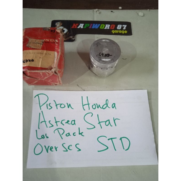 piston honda astrea star overses 0