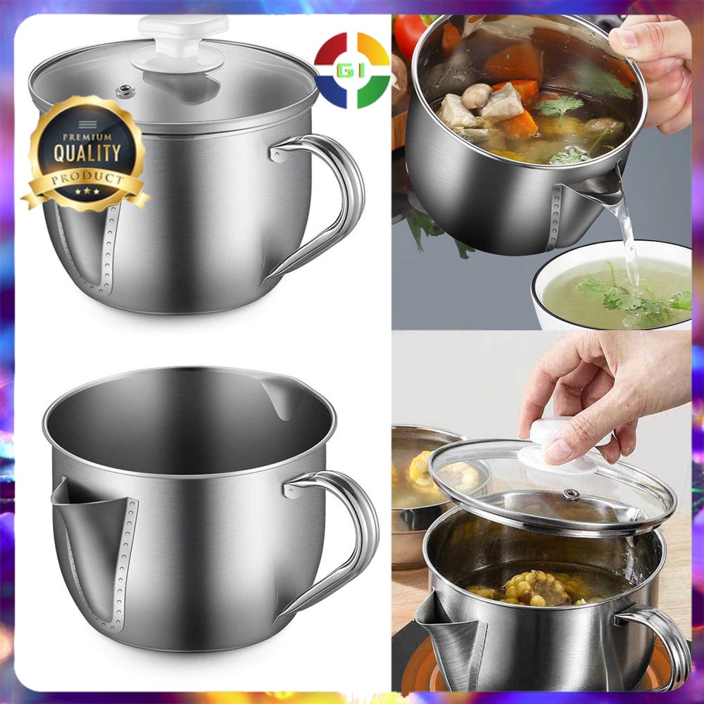 Panci Masak Soup Stainless Steel 1000ml