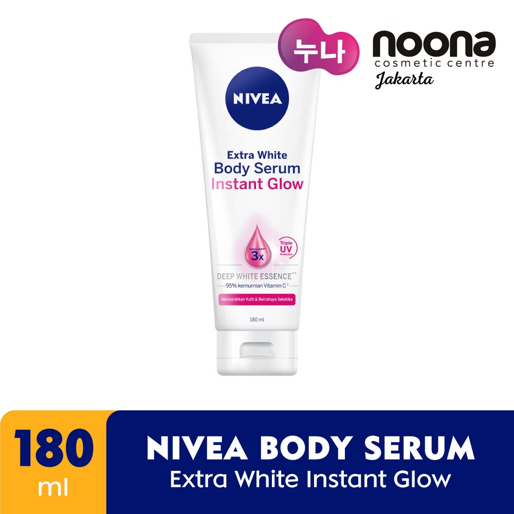 NIVEA BODY CARE EXTRA WHITE INSTANT GLOW SERUM 180ML -NJ