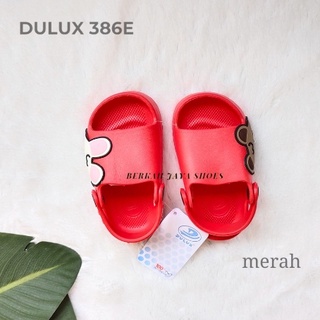 DULUX-386E Sandal Baby Selop Anak Perempuan Motif Kelinci Beruang 19-24