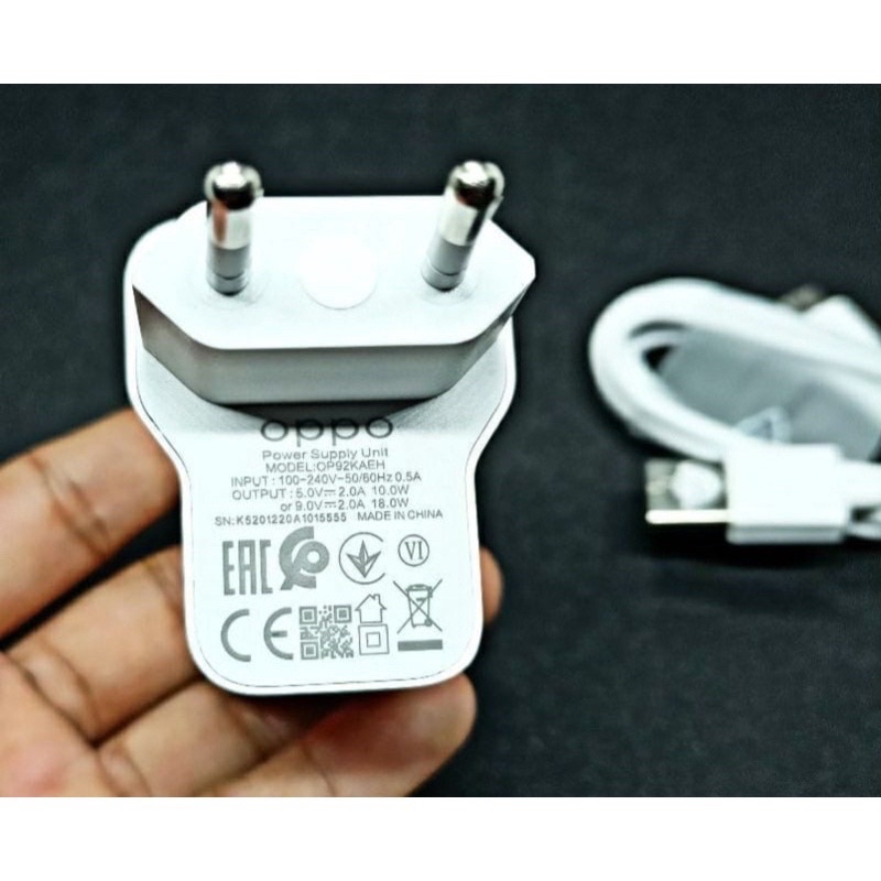 Charger OPPO A54 A53 A52 A92 Reno 4F ORIGINAL FAST CHARGING