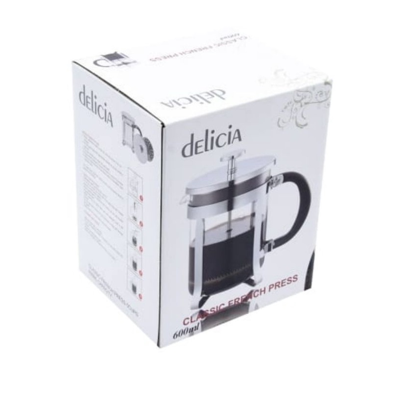 Delicia 600 Ml Teko Kopi Coffee Press