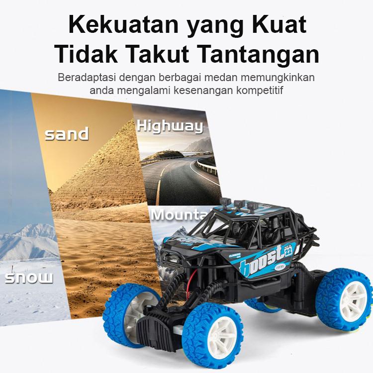 RC Monster Charge 1:20 Mainan Mobil Remote Control | Mainan Anak Laki Laki 3-4-5-6-7 Tahun Mobil Mobilan Besar