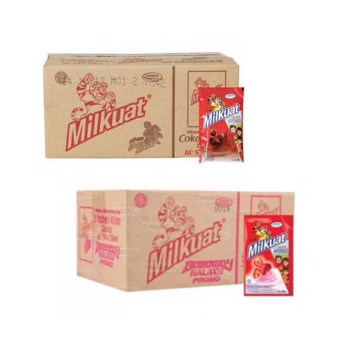 

MILKUAT BANTAL COKLAT DAN STRAWBERRY ISI 54PCS 1 KARTON