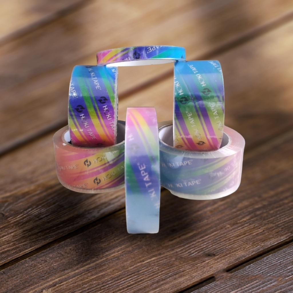 LAKBAN &amp; ISOLASI Super Clear HOKI tape 45mm 30Y s/d 100Y