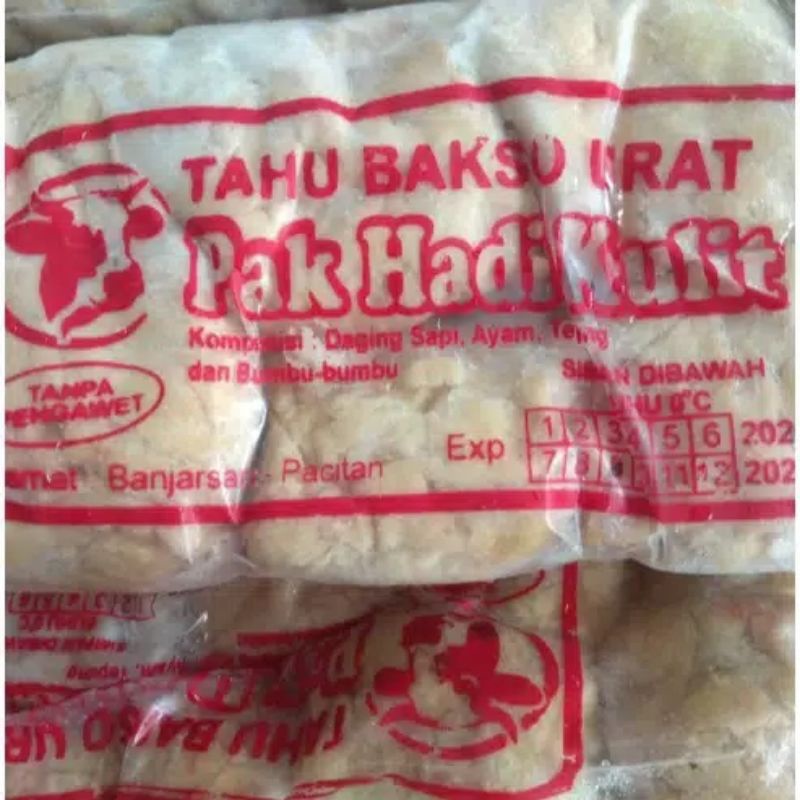 

(Bisa COD) Tahu Bakso Uray & Tahu Ikan Tuna Pak Hadi Kulit By Chikhai