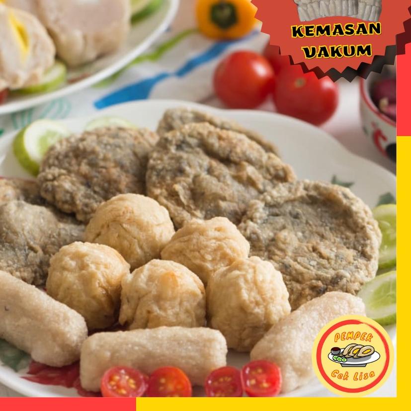 

Promo | KG7|PEMPEK PALEMBANG KECIL PAKET CAMPUR ISI 30PCS + CUKO PEMPEK FROZEN MAKANAN BEKU FROZEN FOOD