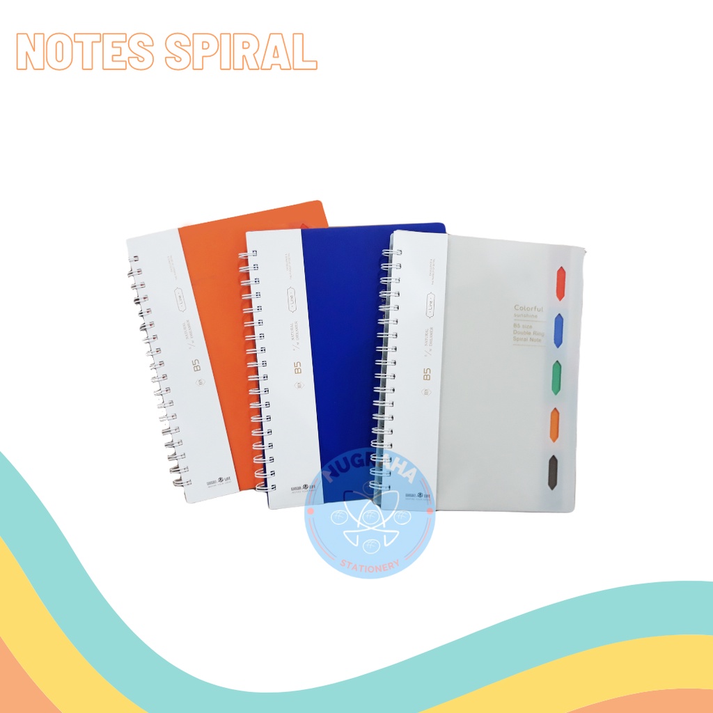 

NOTES SPIRAL B5 18311 (1 PCS)