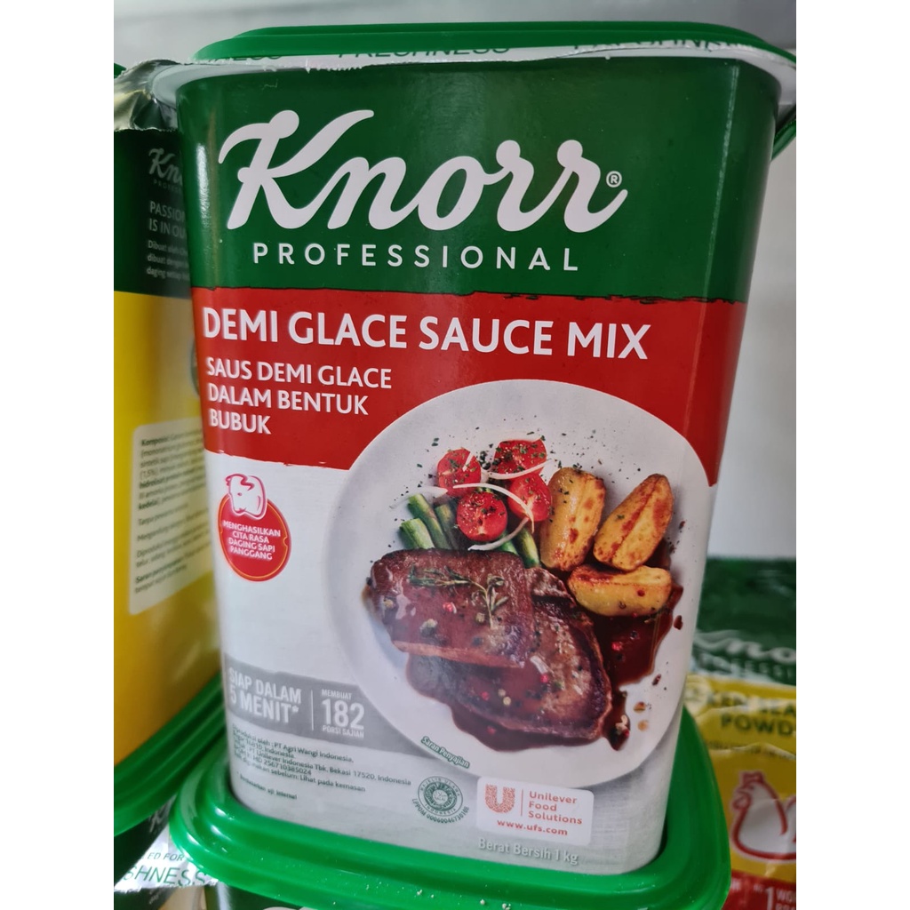 

knorr professional demi glace sauce mix bentuk bubuk 1 kg