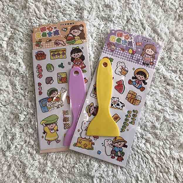 

Sticker Diary Cute Girl SET isi Alat Scrapper anak lucu stiker 1 set