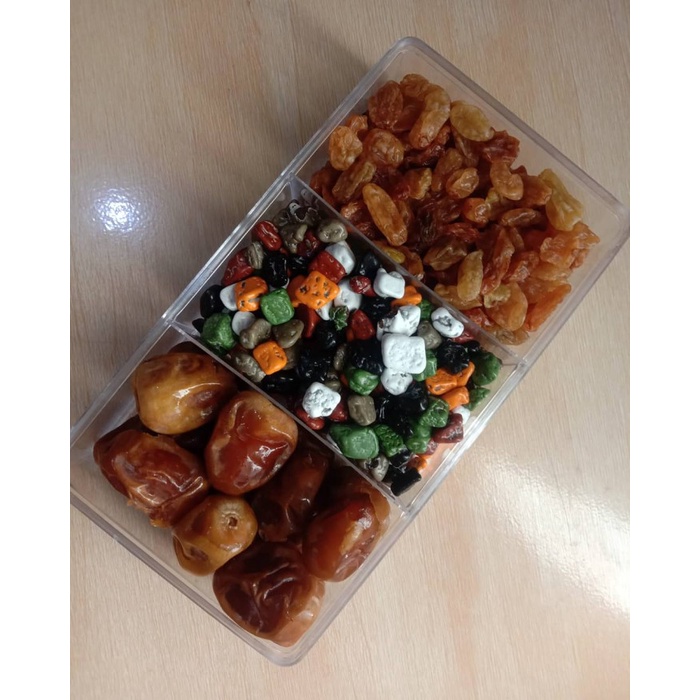 

✨READY✨ -Parcel 3 in1 kurma kismis dan coklat Turki hampers murah parcel coklat- 1.1.23