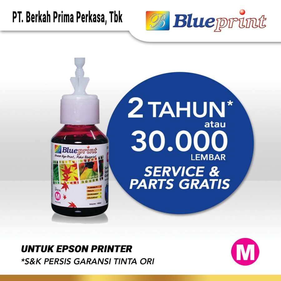 Tinta Epson BLUEPRINT For Printer Epson L Series 100ml CP