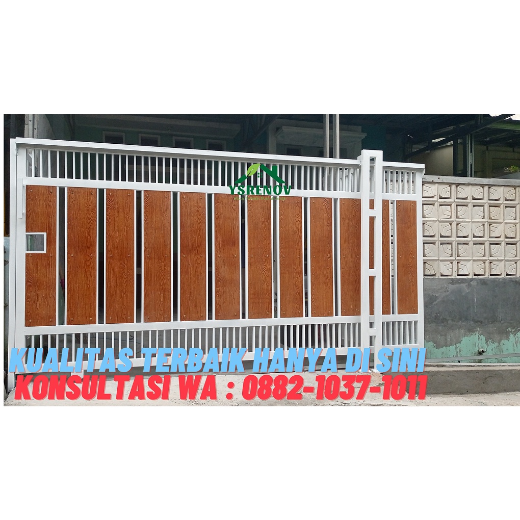 Jual Pagar minimalis modern, pagar galvanis | Shopee Indonesia