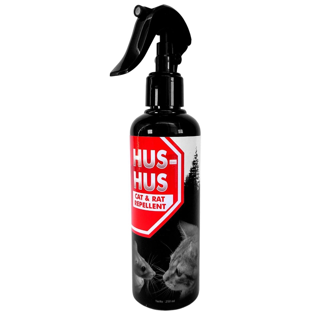 Hus hus Cat and Rat Repellent 250 ml spray pengusir kucing dan tikus agar tidak pee dan poop di sembarang tempat