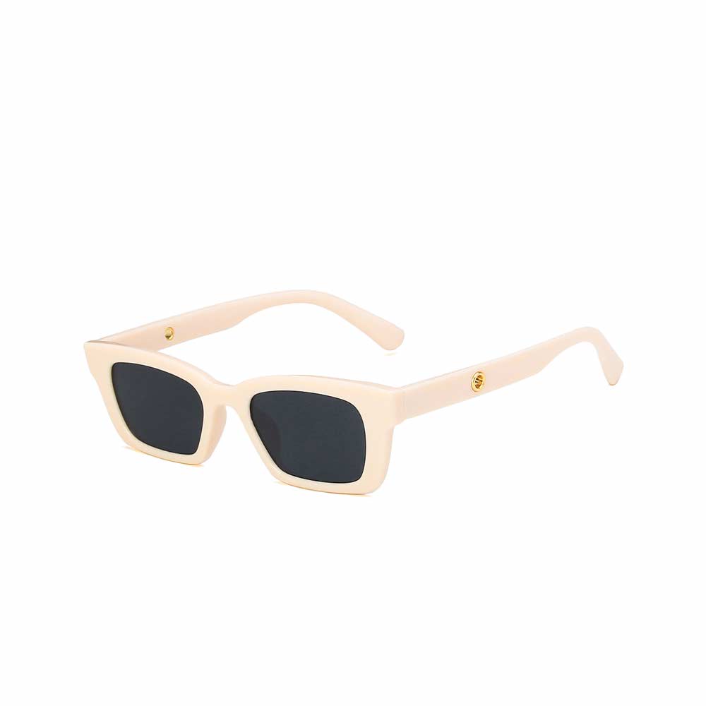 Kacamata UV400 [ Beige ] Anti Radiasi - Sunglasses Pria dan Wanita Korea - HM8149