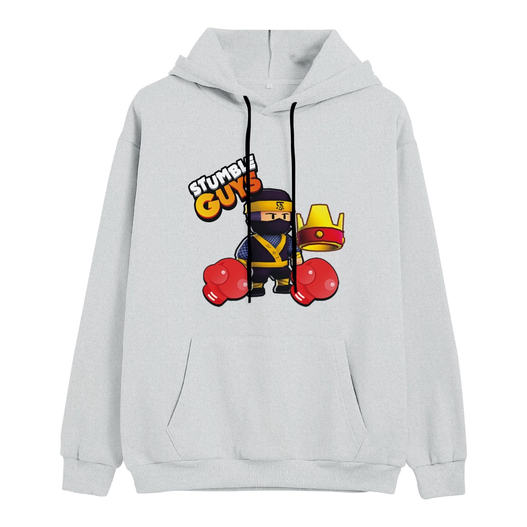 Stumble Guys Ninja Jumper Hoodie Anak II Jaket Hoodie Anak Viral II Sweater Hoodie Kids Size M - XL ( Laki Laki &amp; Peremepuan )