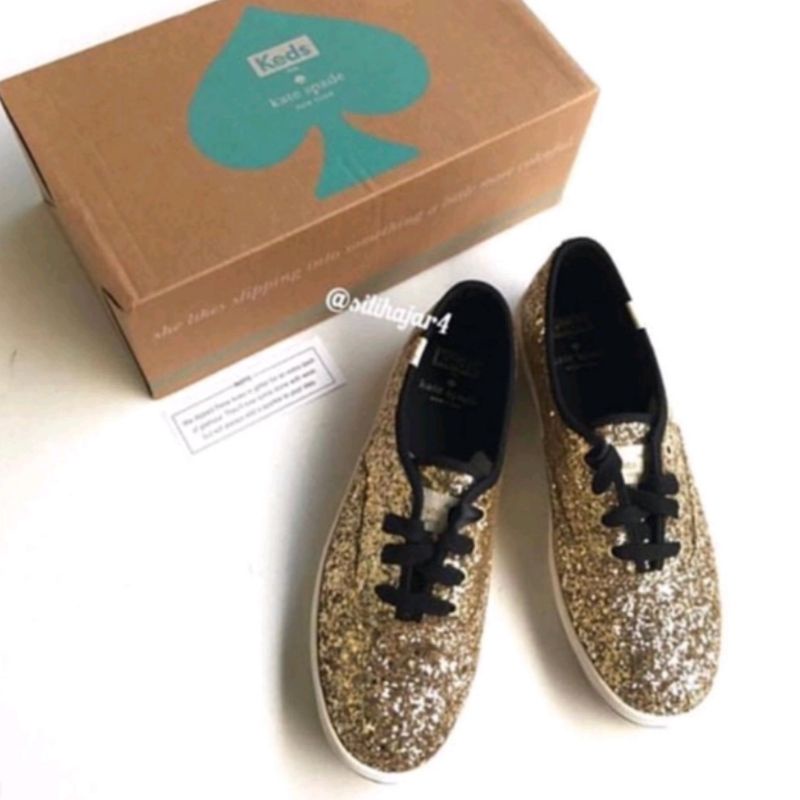 keds kate spade glitter