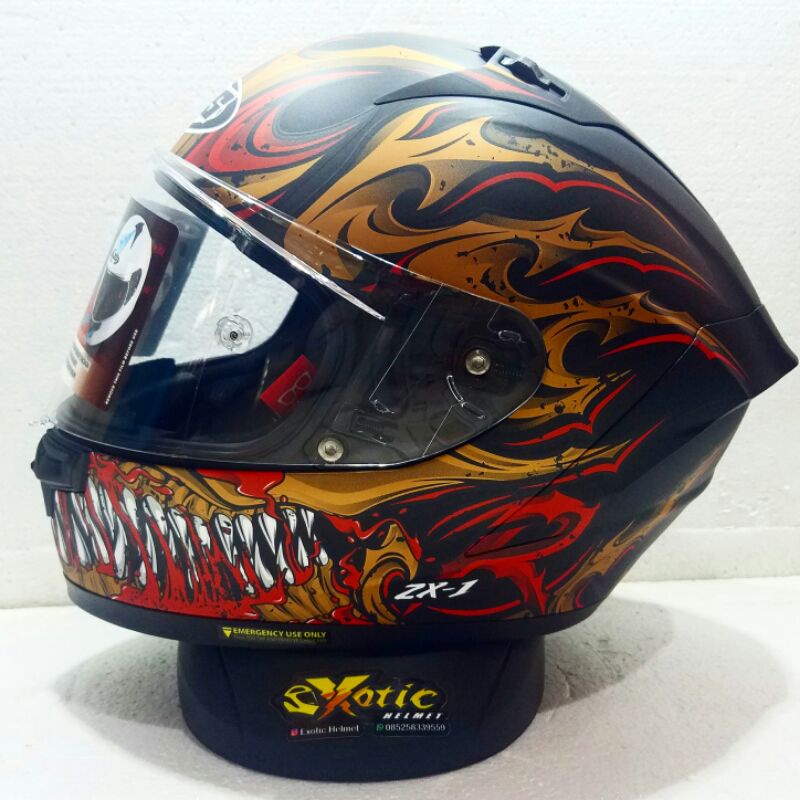 NJS ZX1-R HELM FULLFACE