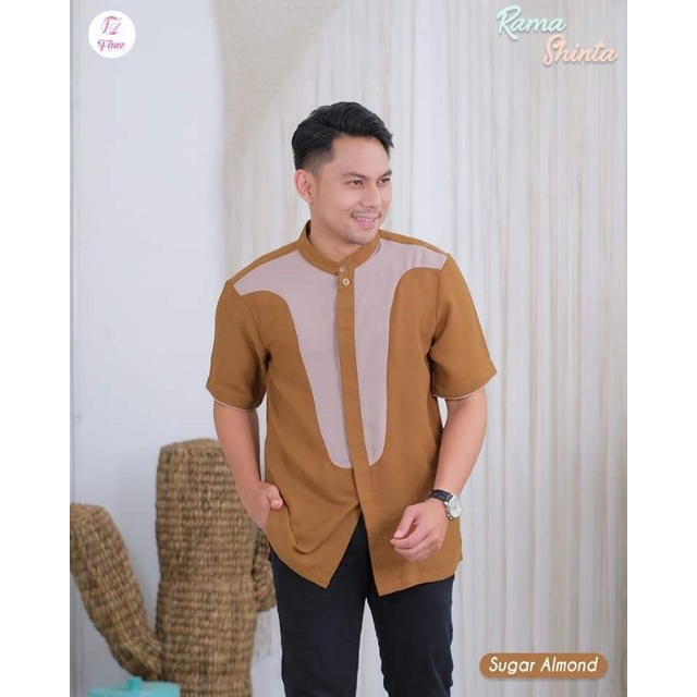 Sarimbit Rama shinta original Fauz hijab bahan Zaara crepe