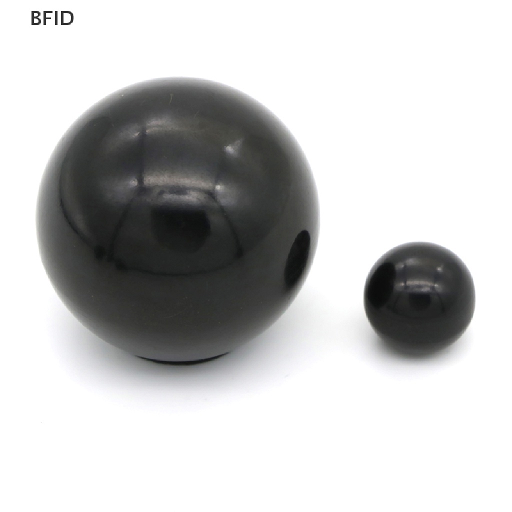 [BFID] Knob Mur Penjepit Kepala Bentuk Bola Ulir M4/M5/M6/M8/M10/M12 Plastik Hitam [ID]