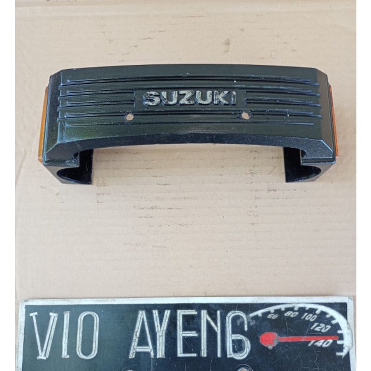 KUMISAN,Logo, Emblem, Mata kucing Shockbreaker depan SUZUKI TRS , Original SECCOND