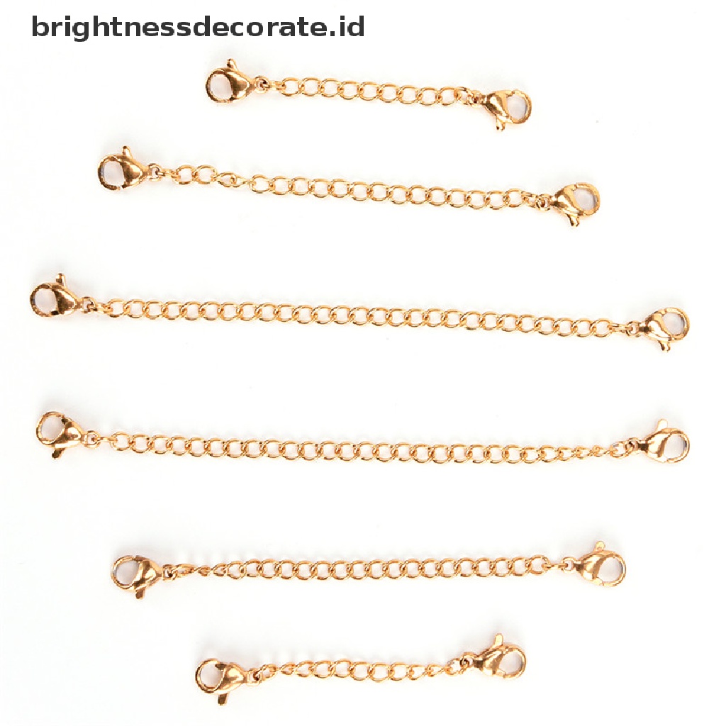 [Birth] Extension Chains Extender Tail Kaitan Kalung Gelang Anting Membuat Perhiasan [ID]