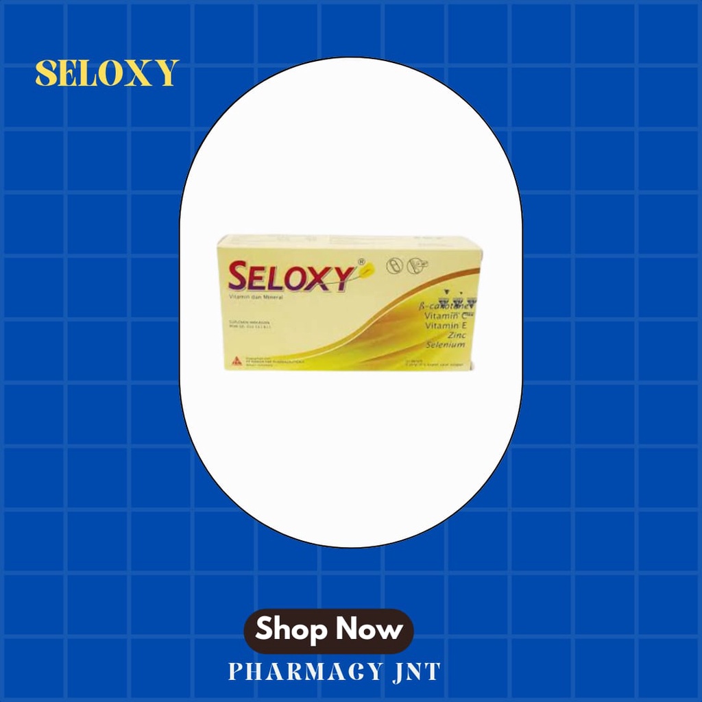 Seloxy AA / Seloxy Premium / Seloxy Cap / Vitamin kulit jerawat / Mencerahkan kulit glowing / Promil / Suplemen Anti aging