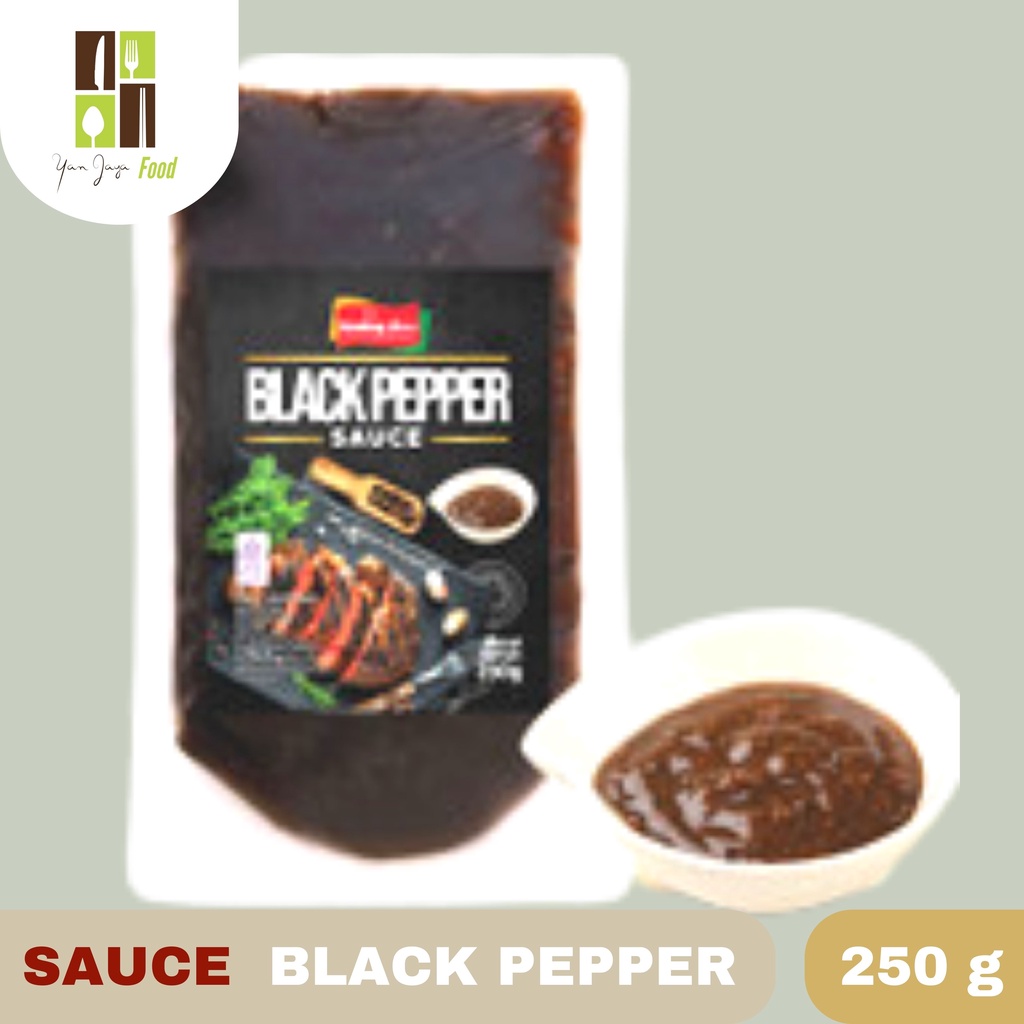 Cooking Master/Java Food Sauce [Saus Black Papper/ Lada Hitam /Mushroom Sauce/Saus Jamur] 250g