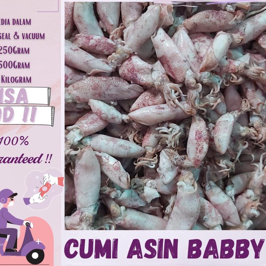 

➶ PROMO BABBY CUMI ASIN / CUMI JUMBO MURAH 1KG / IKAN ASIN MURAH ✤